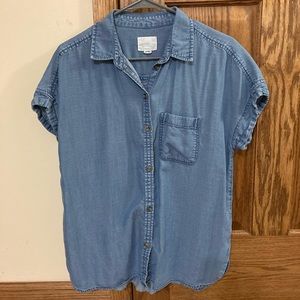AE Denim Button Up